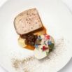 Noix de veau rôtie poivre et girolles au restaurant Les Ombres