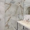 Salle de bain marbre