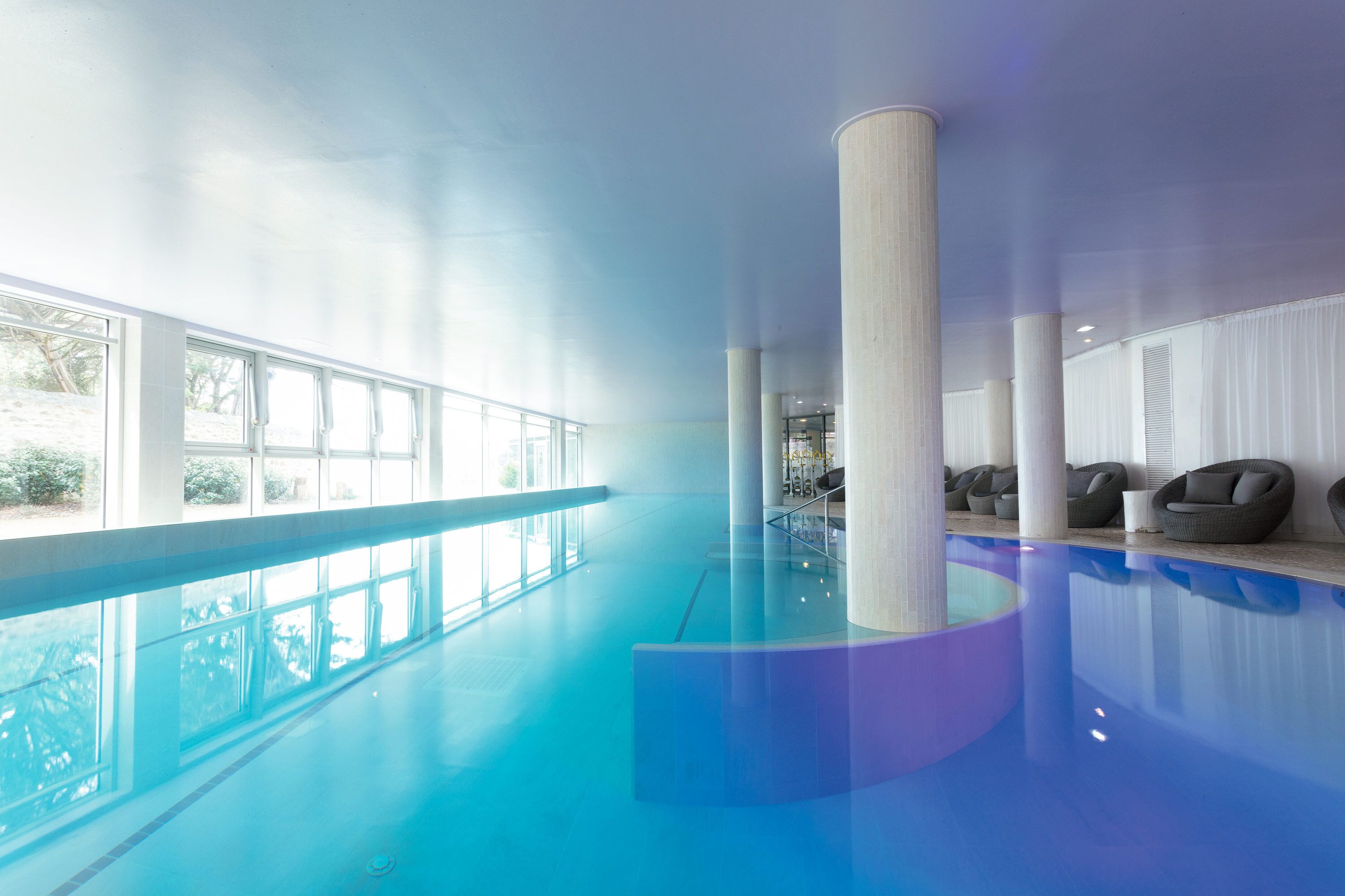 Spa piscine interieure