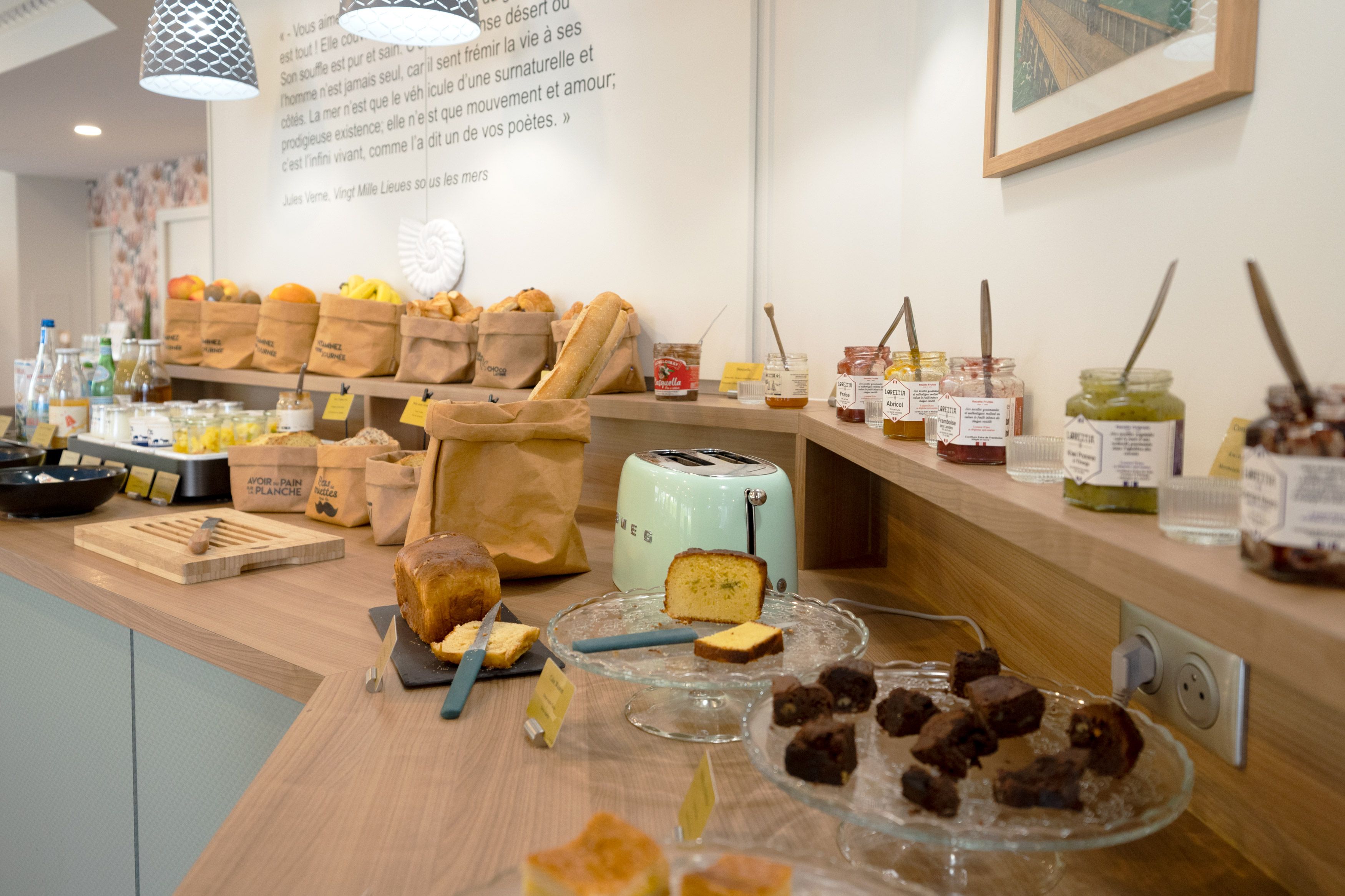 Buffet petit dejeuner