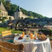 Petit dejeuner terrasse