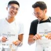 Deux apprentis cuisiniers complices à l'École Ducasse