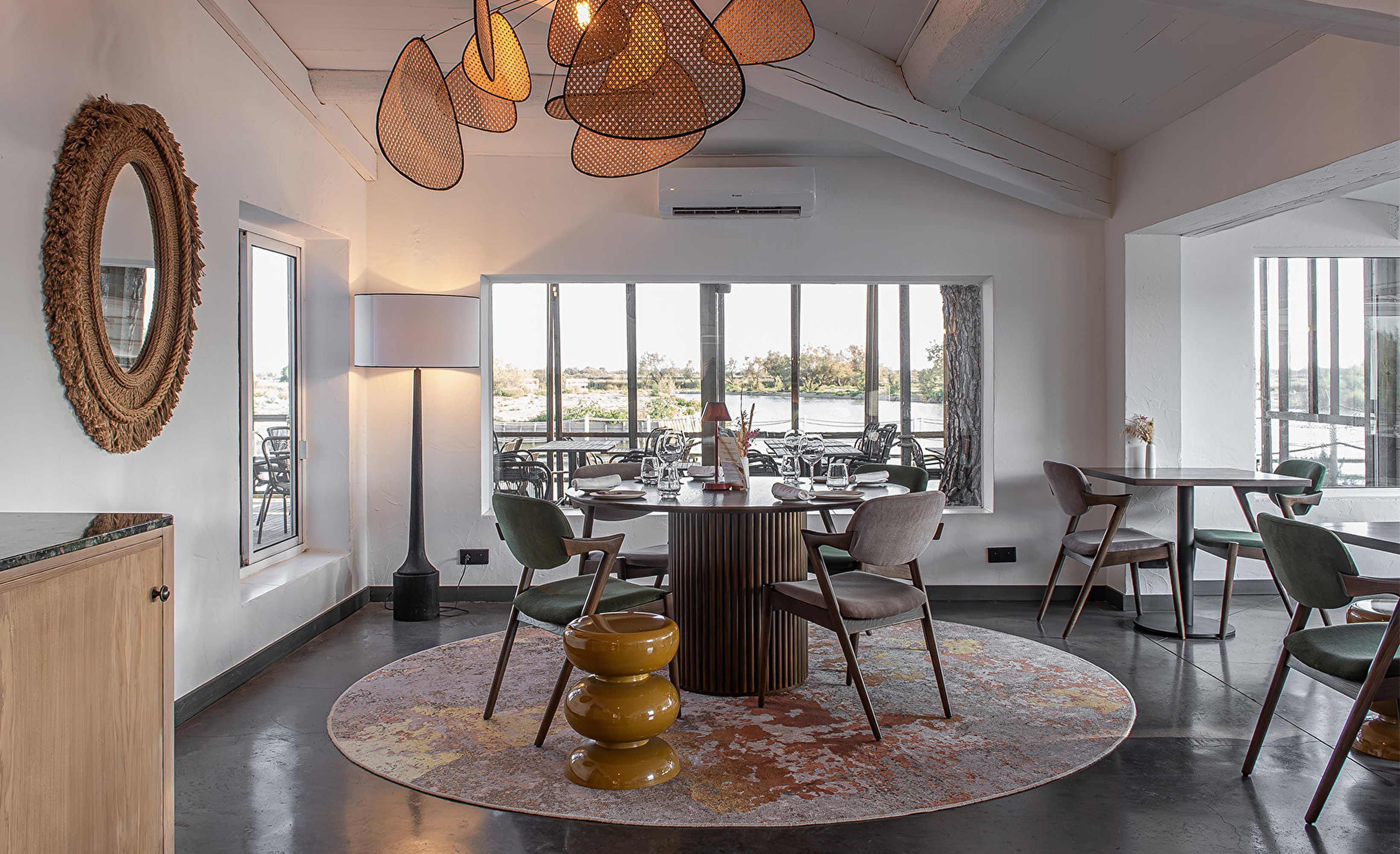 Restaurant baie vitree