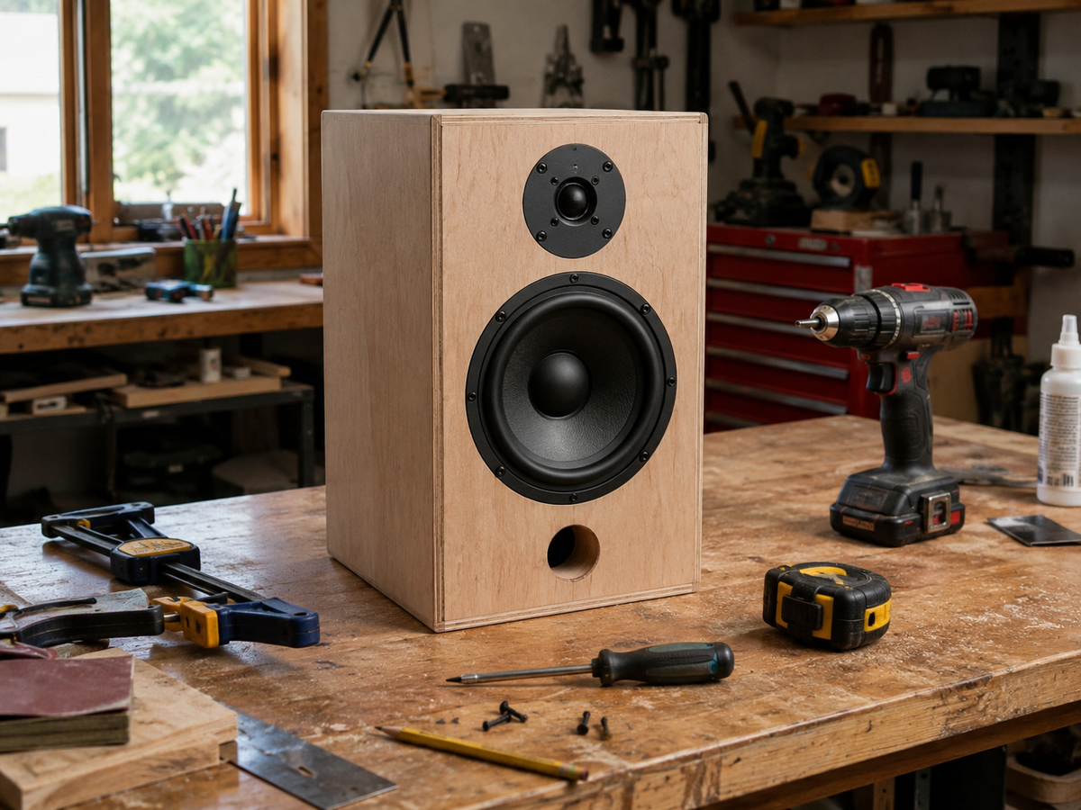 Speaker Building Basics: A Beginner's Guide to Drivers, Enclosures, Crossovers and Tuning