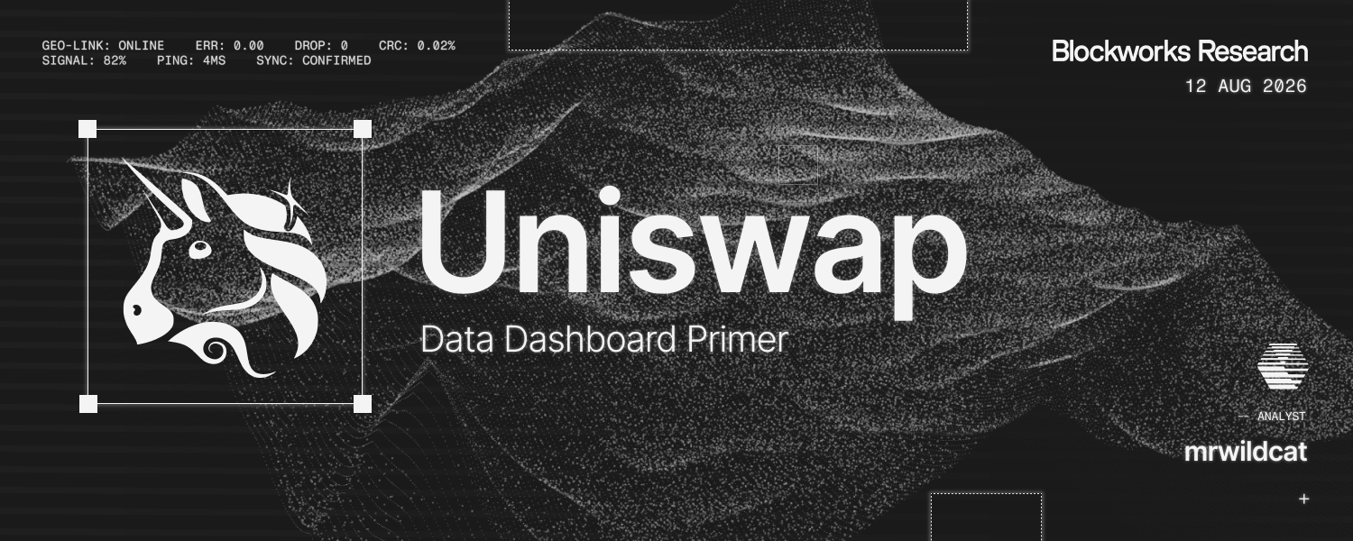 Uniswap: Data Dashboard Primer