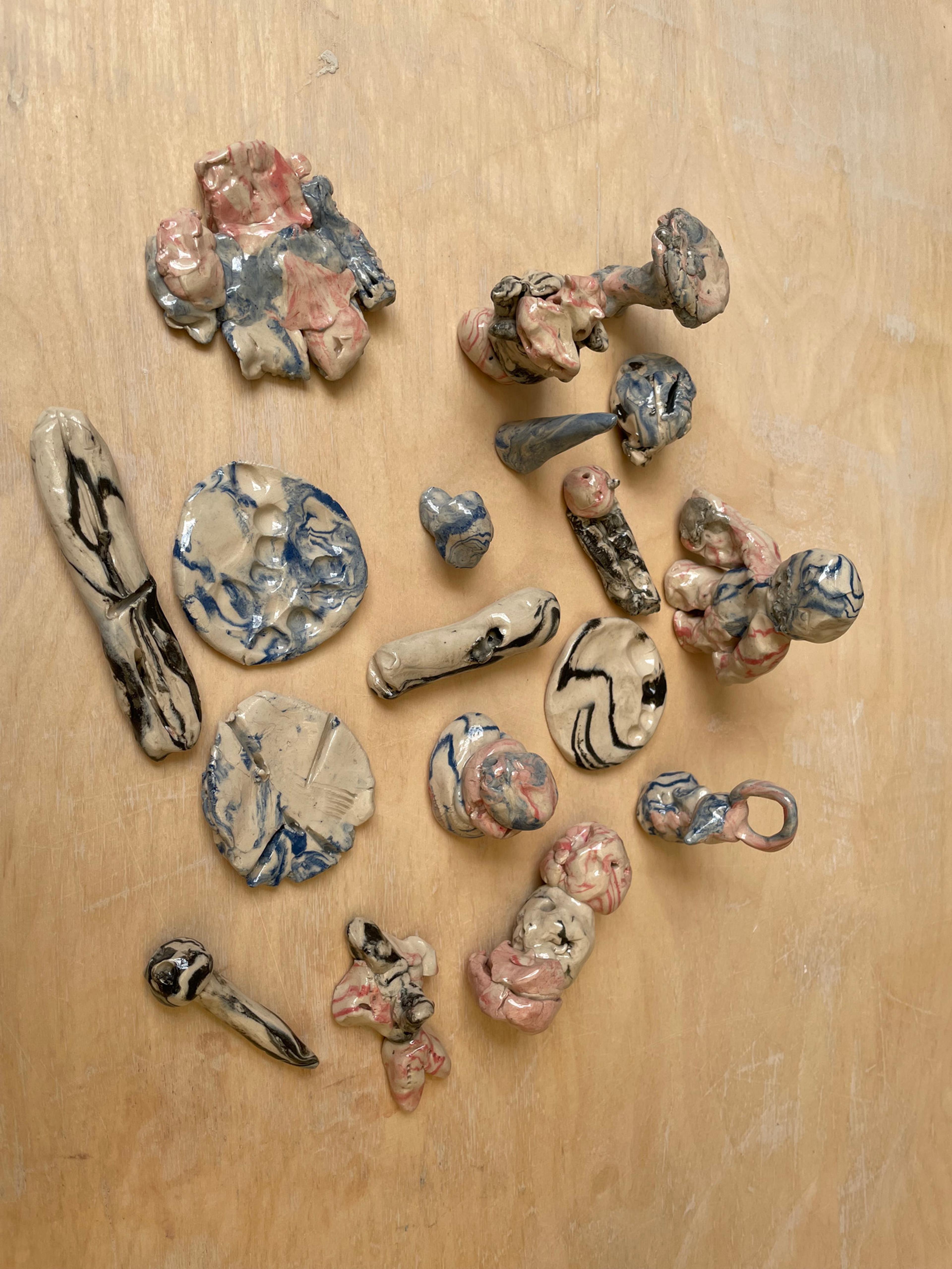 Squeezed Objects Hand-Squeezed Objects - Modern Clay