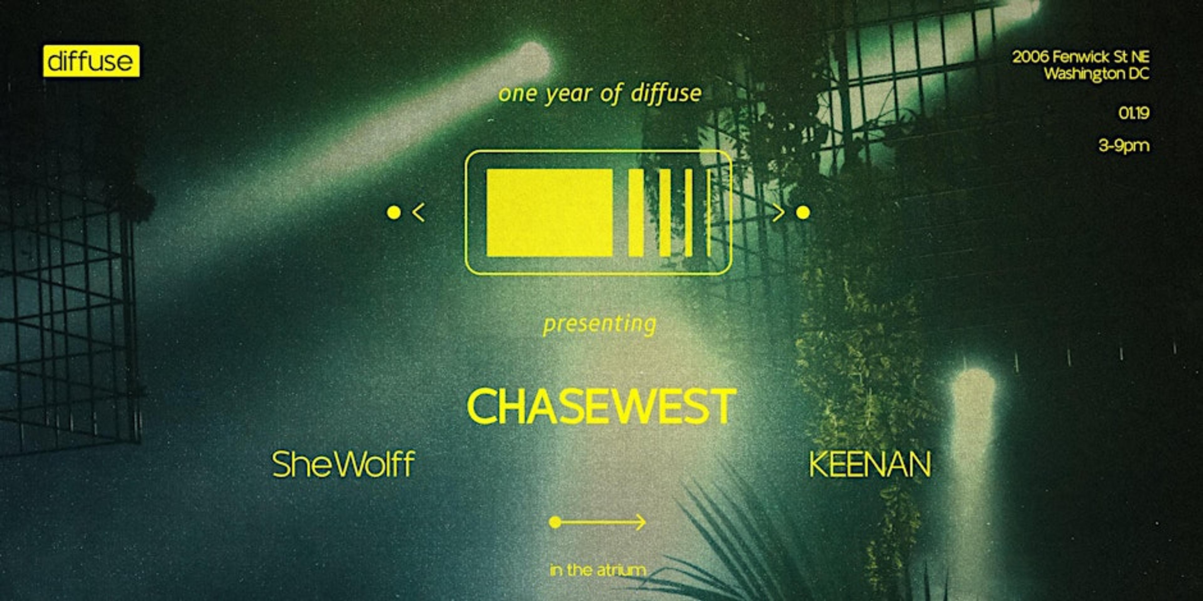 What to expect image for diffuse: ChaseWest