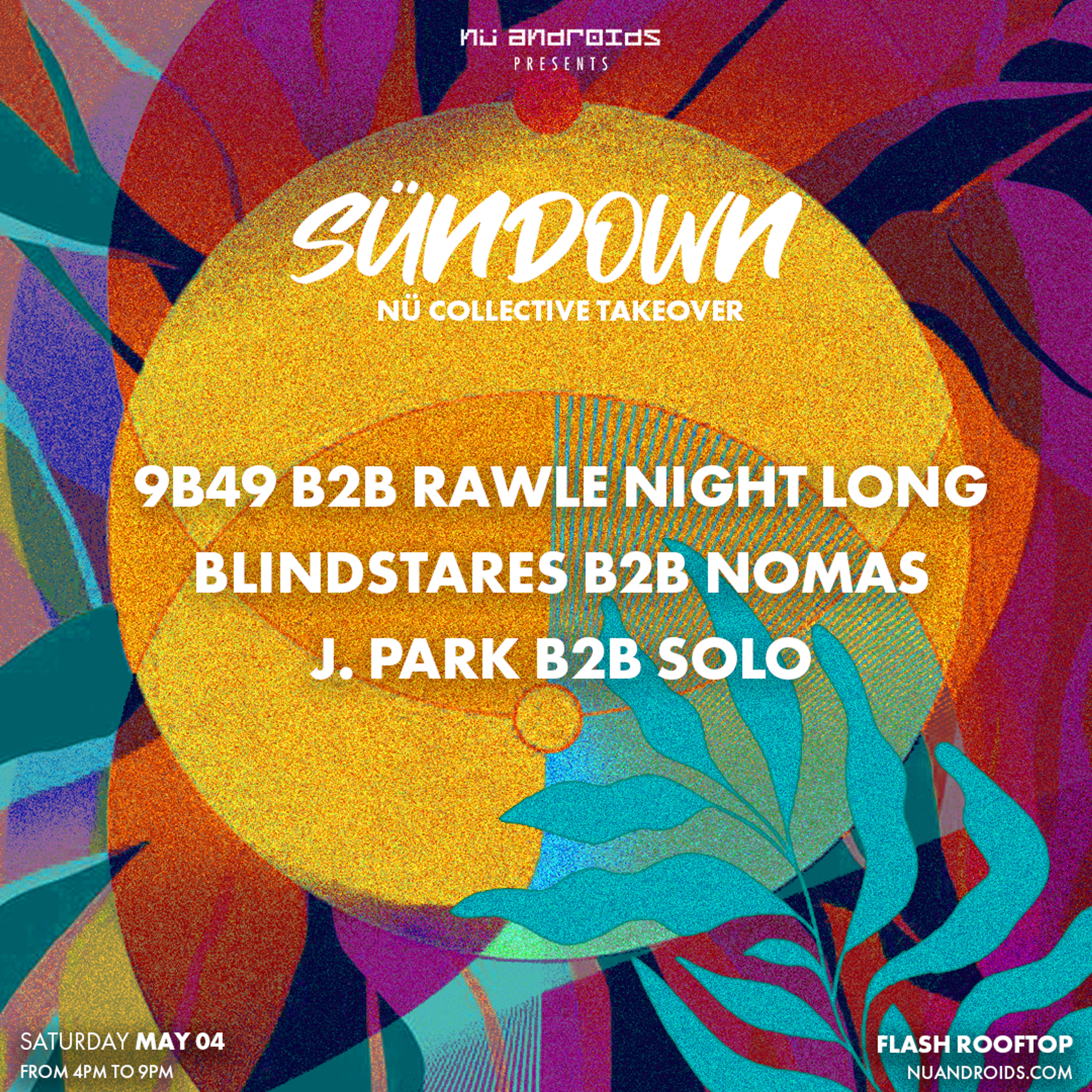 Flyer image for SünDown: Nü Collective (May)