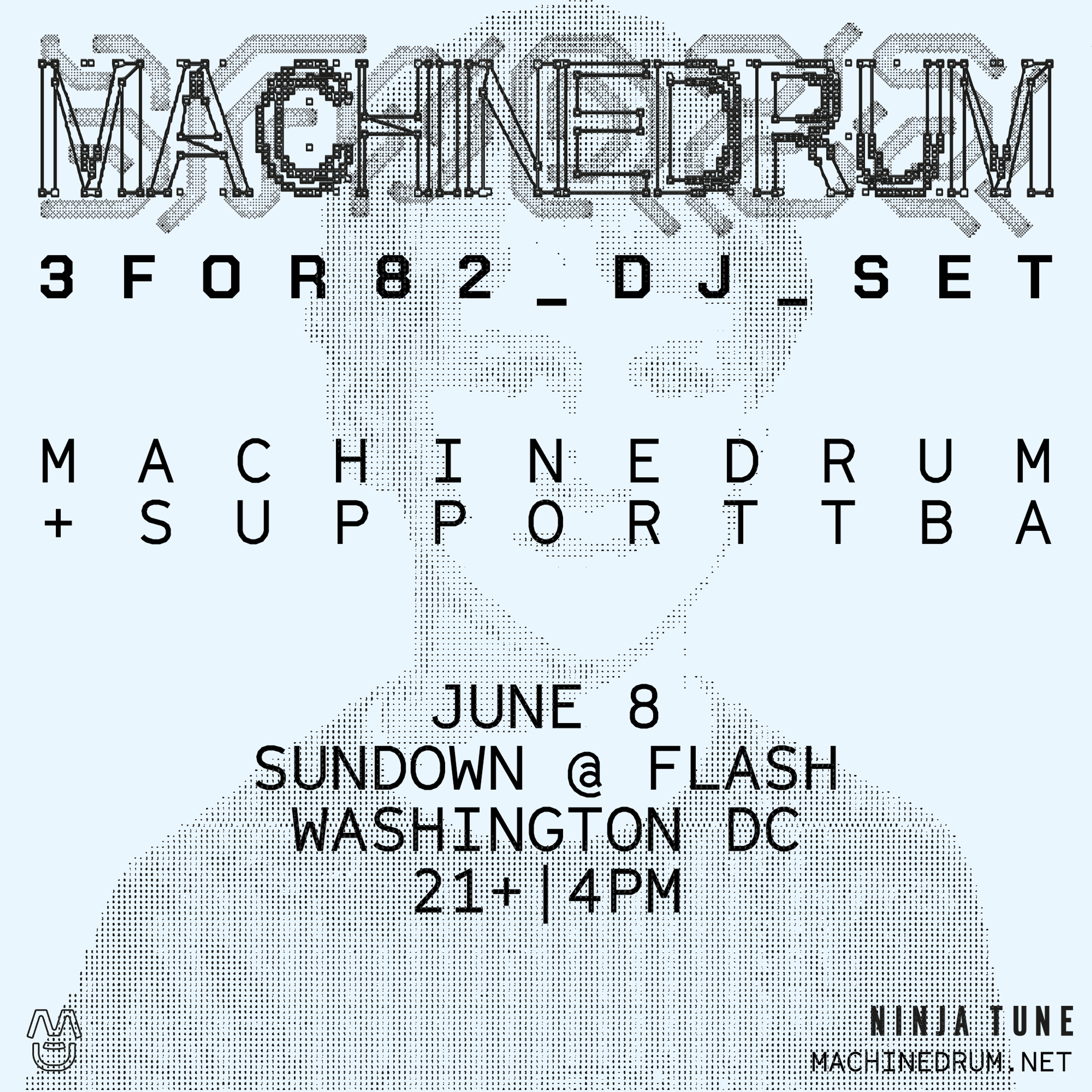 Flyer image for SünDown: Machinedrum