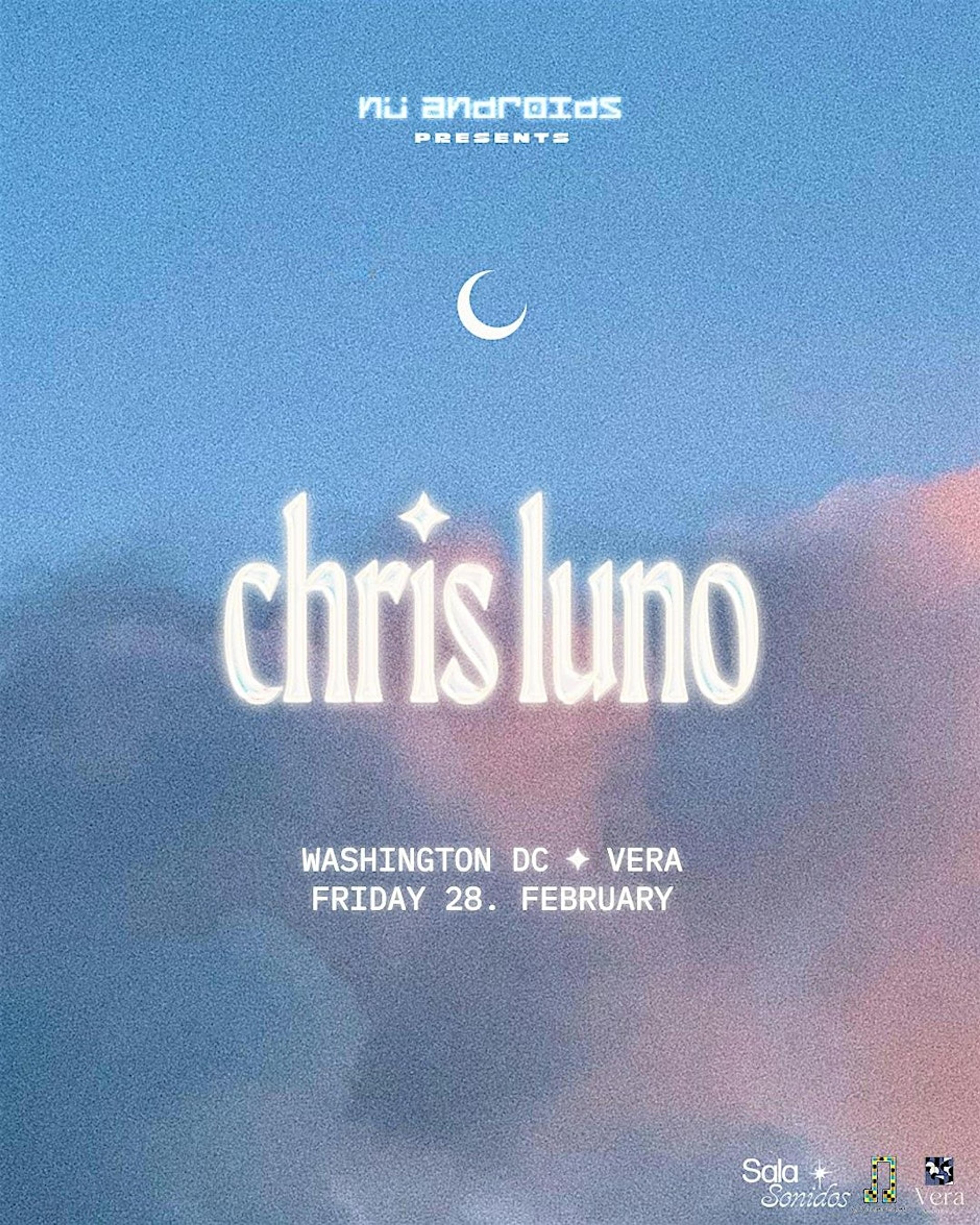 Flyer image for Chris Luno