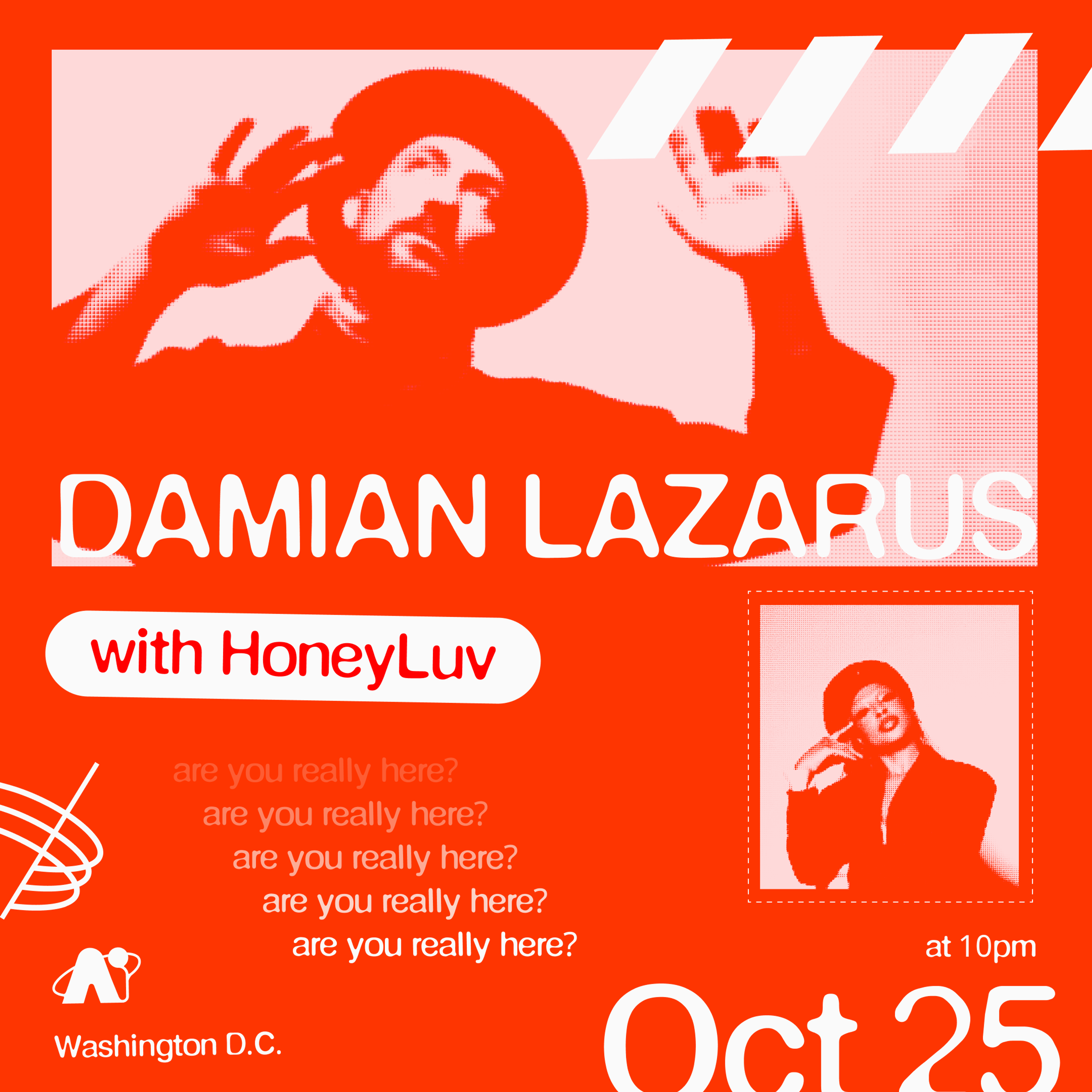 Flyer image for Damian Lazarus