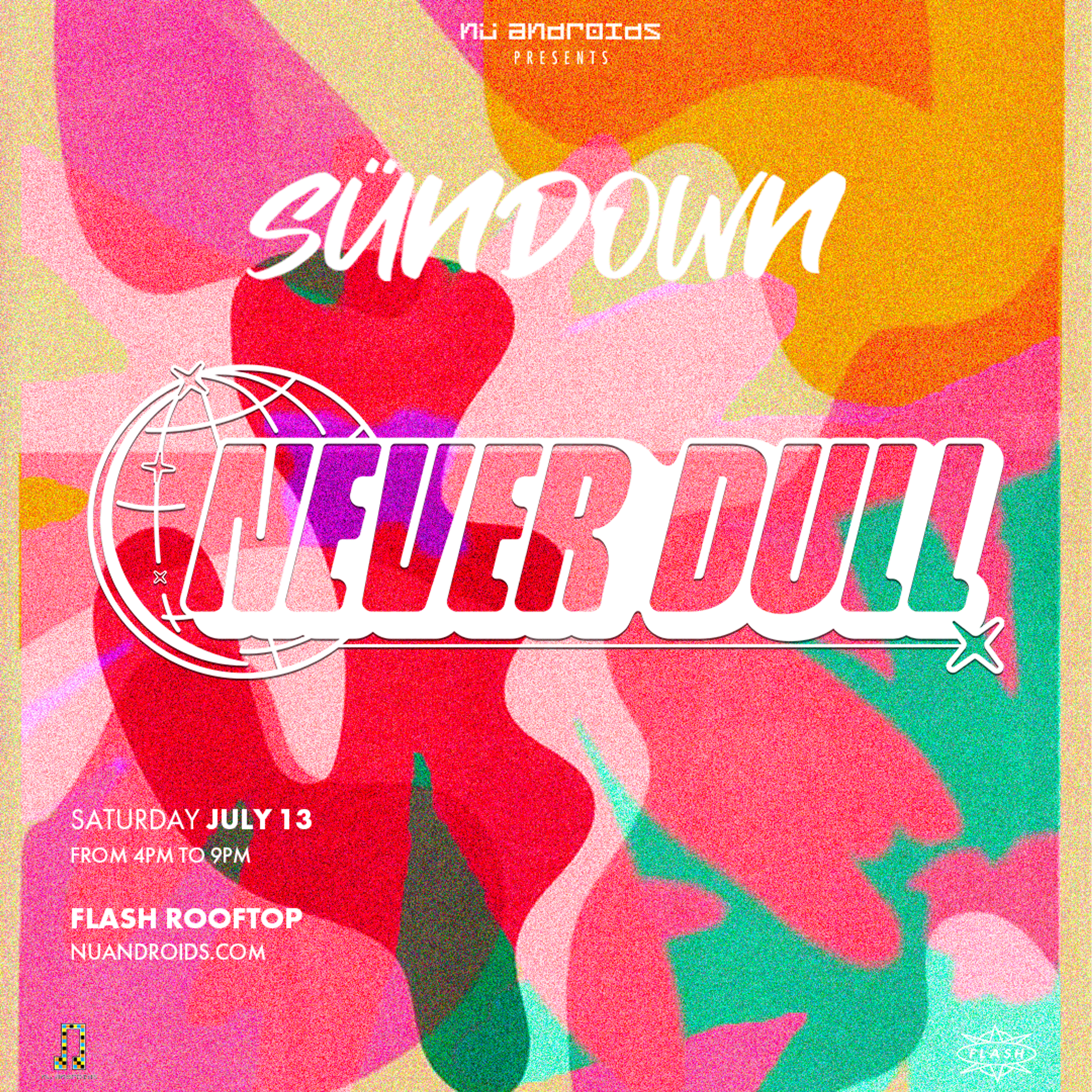Flyer image for SünDown: Never Dull