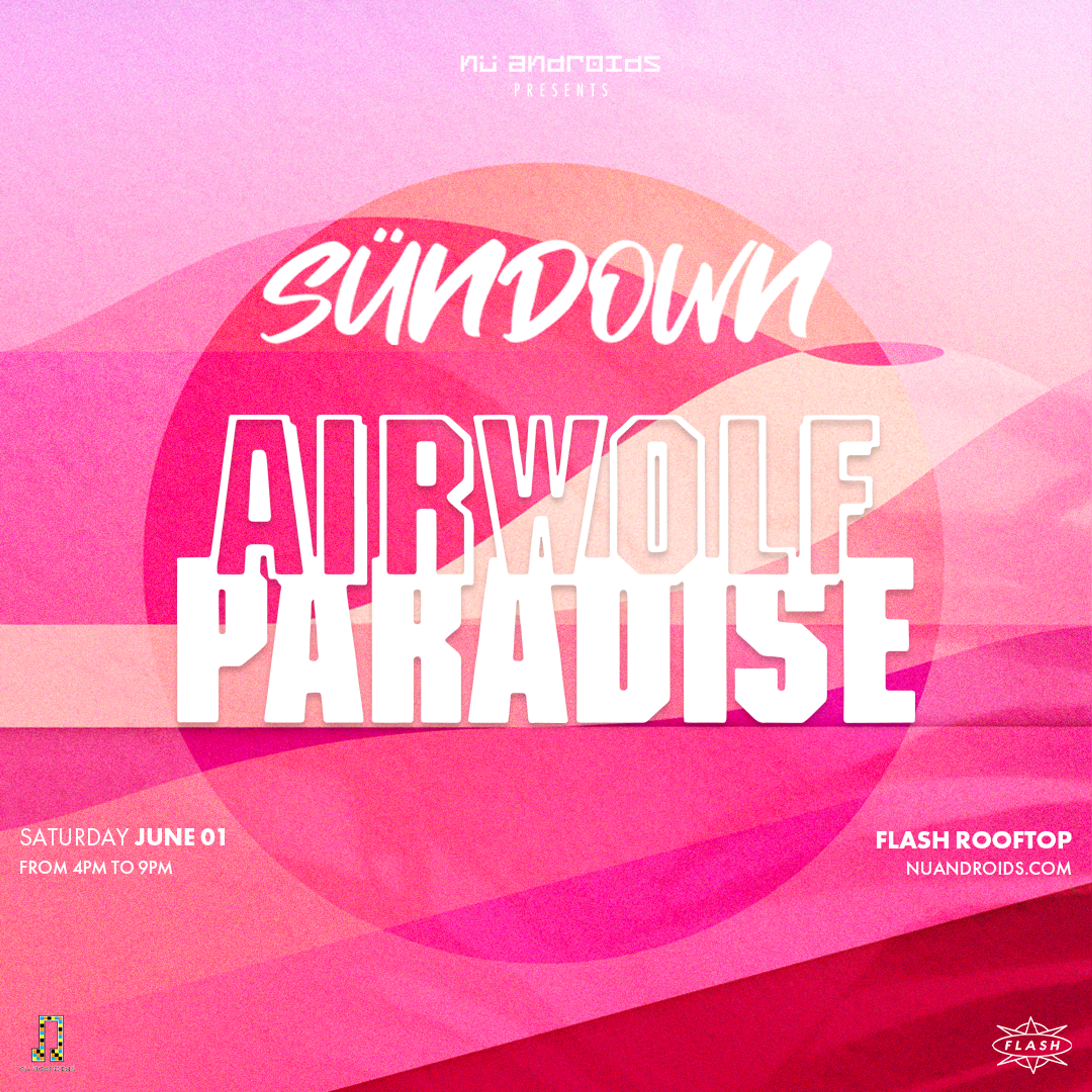 Flyer image for SünDown: Airwolf Paradise 