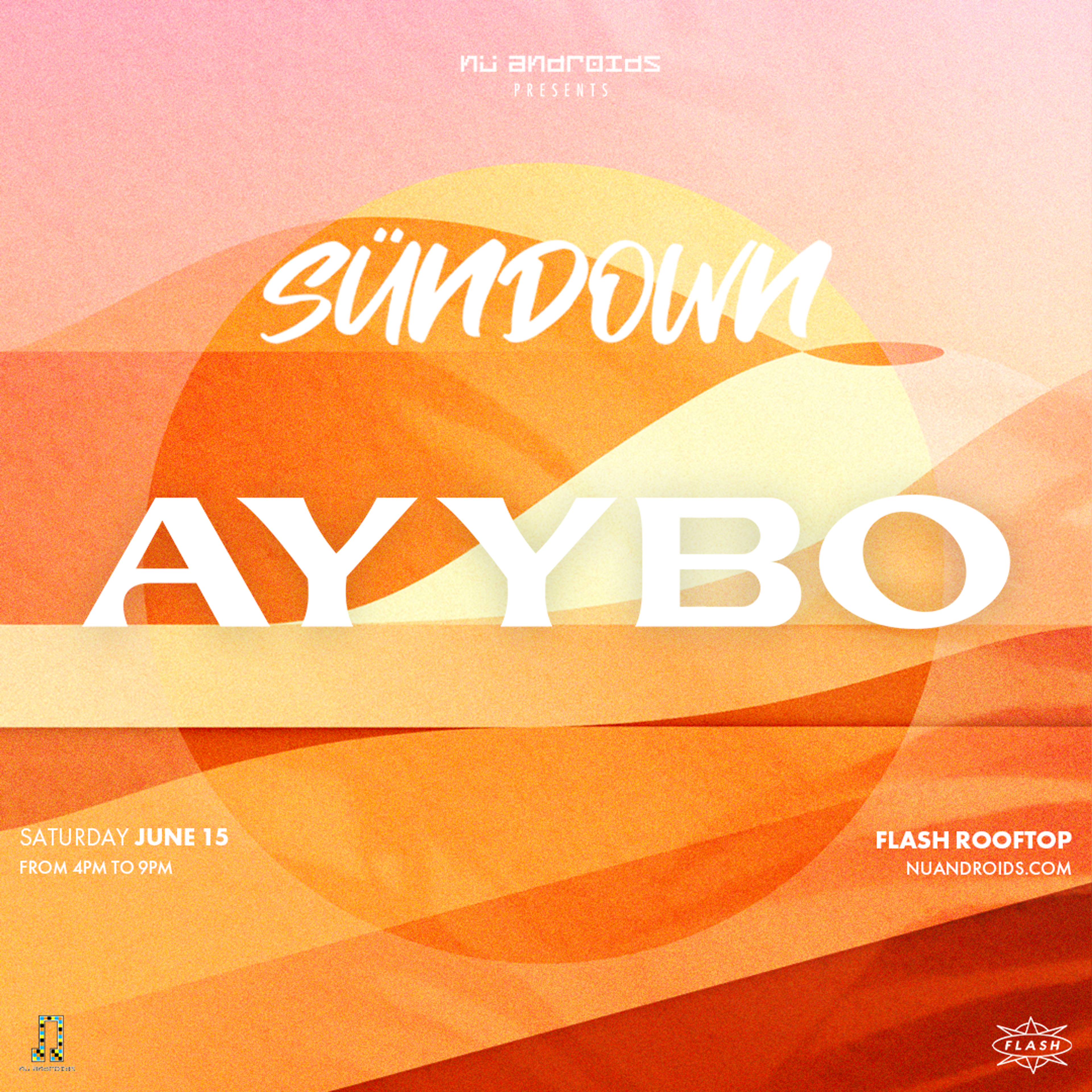 Flyer image for SünDown: AYYBO