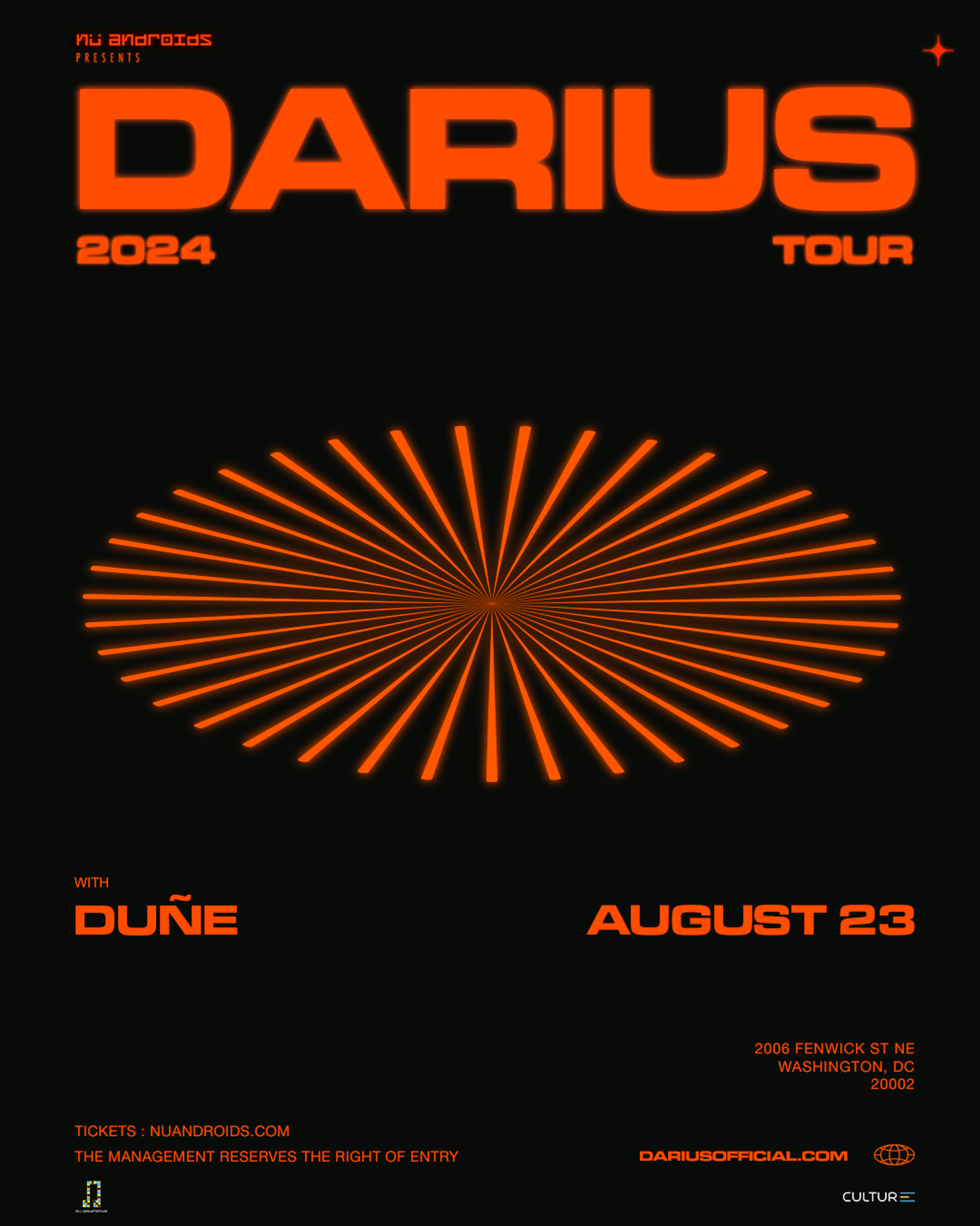 Flyer image for Darius