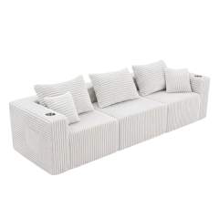 THE BIG UX Cream White detail 5