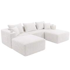 THE BIG UX Cream White detail 4