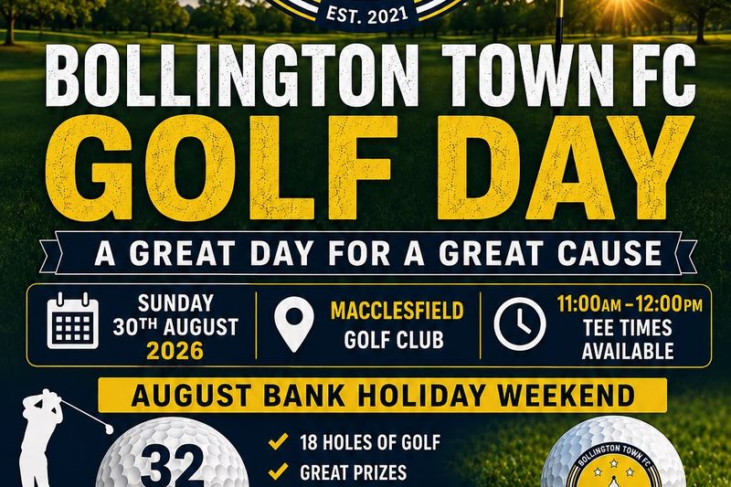 Bollington Town FC Golf Day