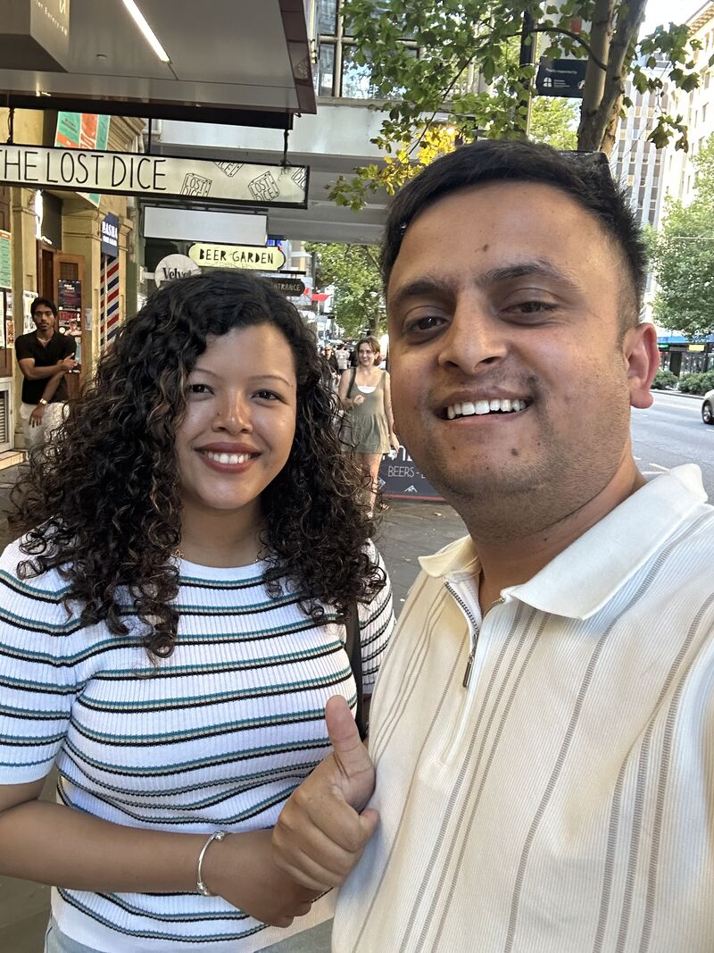 Great catching up with my friend Sunidhi Amatya today!