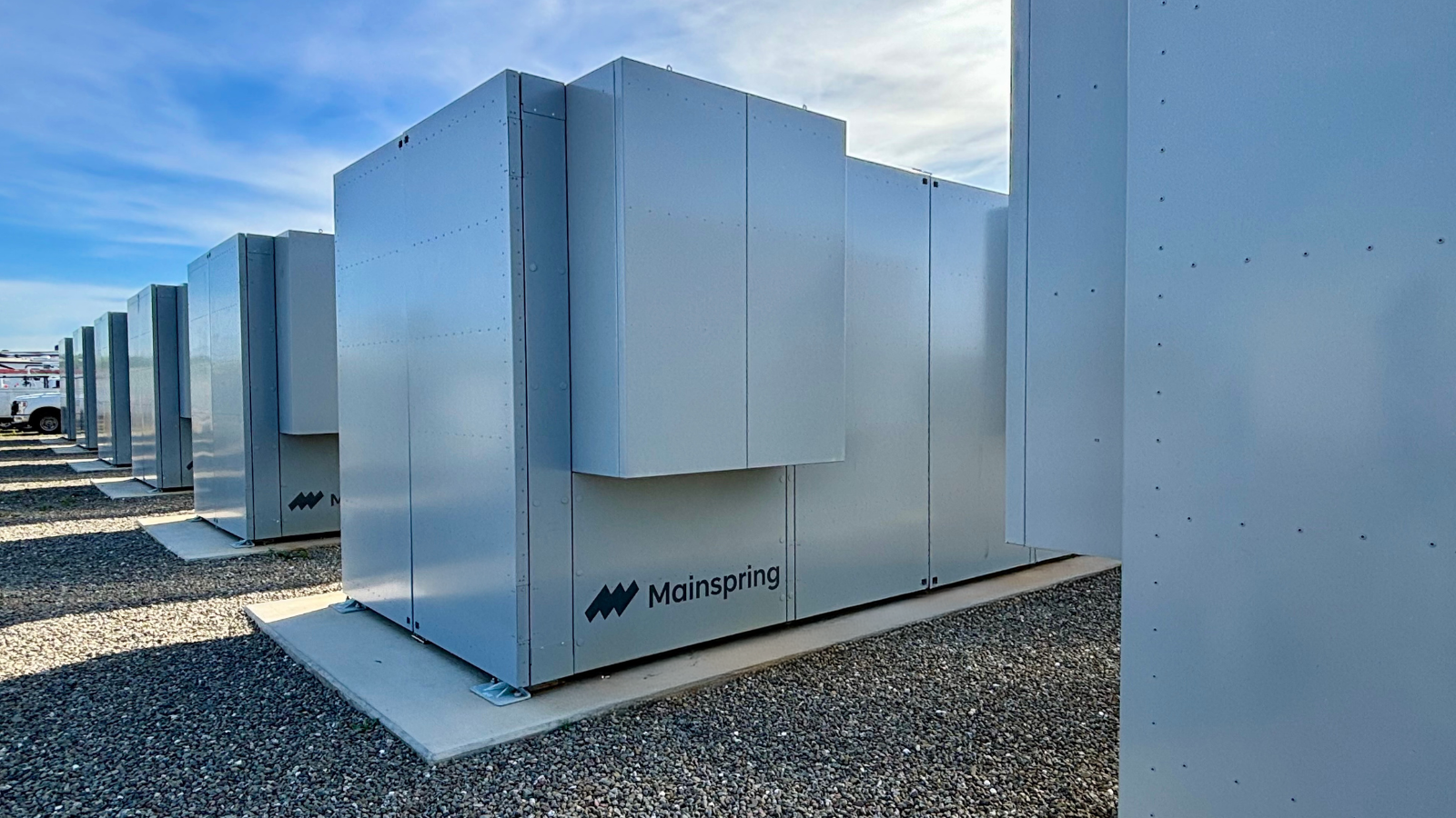 Commercial and industrial facility powered by Mainspring's Linear Generators