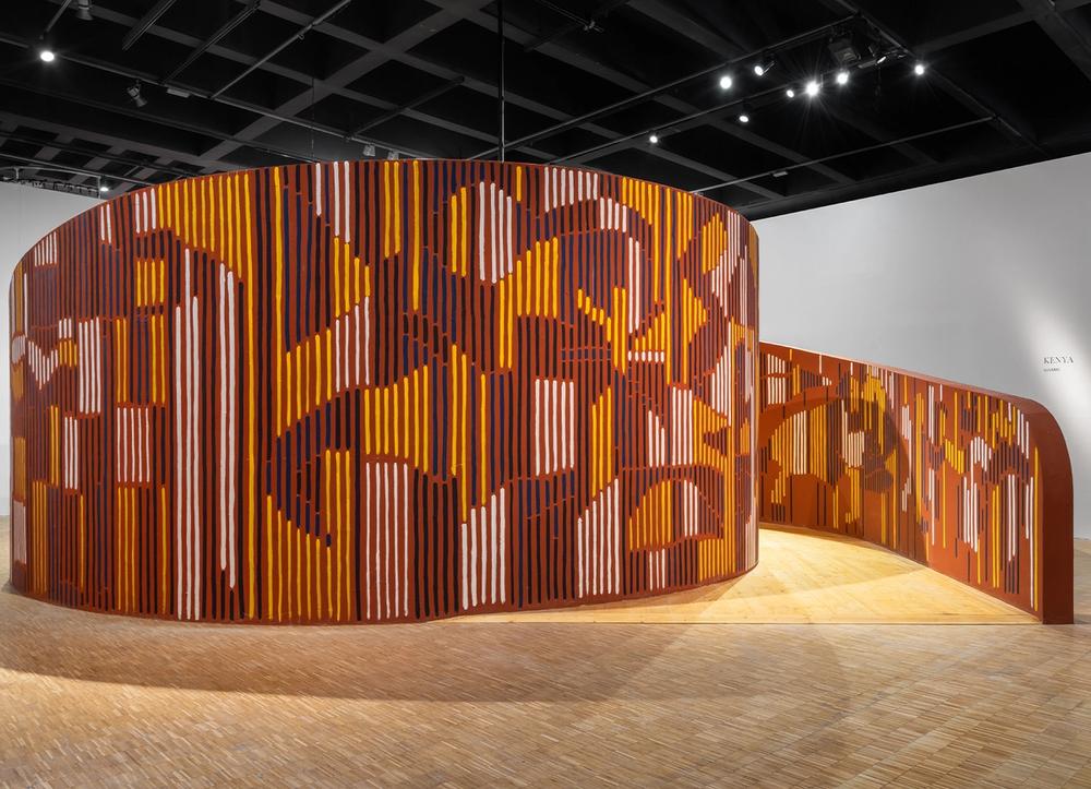 Francis Kéré’s “Yesterday’s Tomorrow” installation at the 23rd International Exhibition at La Triennale di Milano. (Courtesy La Triennale di Milano)