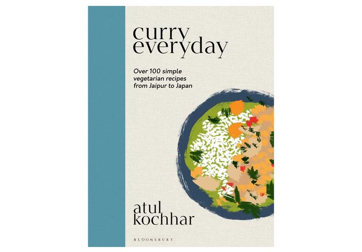 Cover of “Curry Everyday: Over 100 Simple Vegetarian Recipes From Jaipur to Japan” by Atul Kochhar