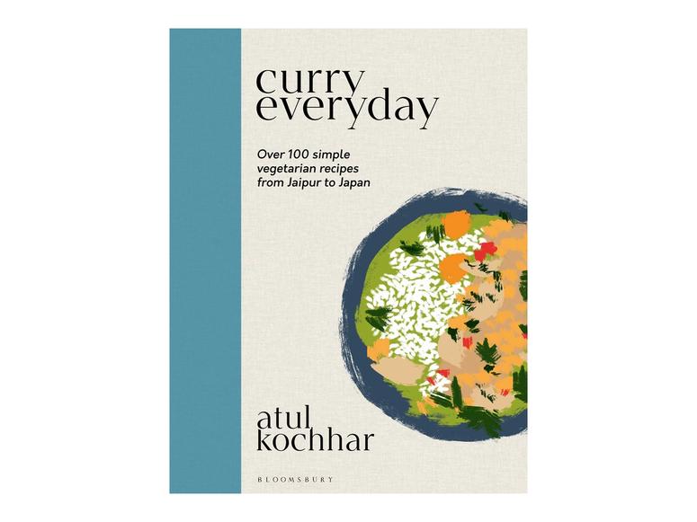 Cover of “Curry Everyday: Over 100 Simple Vegetarian Recipes From Jaipur to Japan” by Atul Kochhar
