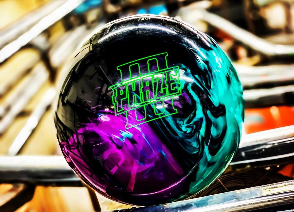 A Storm Products bowling ball