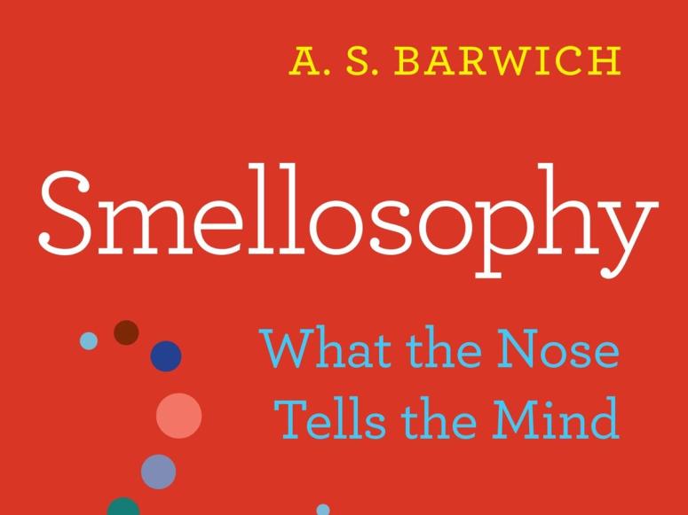 The red cover of the book Smellosophy.