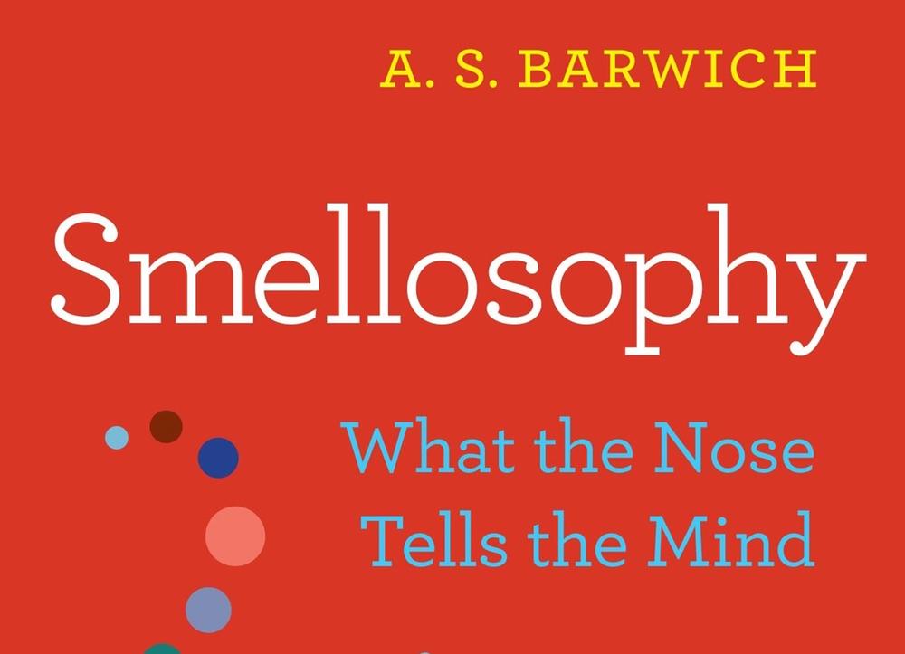 The red cover of the book Smellosophy.