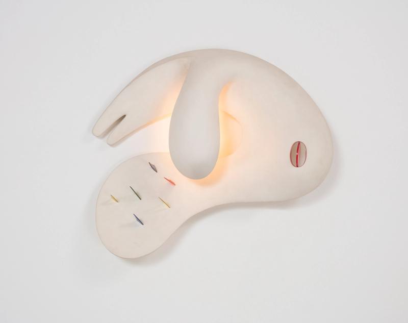 “Light Sculpture (Lunar)” (circa 1943) by Isamu Noguchi. (Courtesy the artist and Pace Gallery)