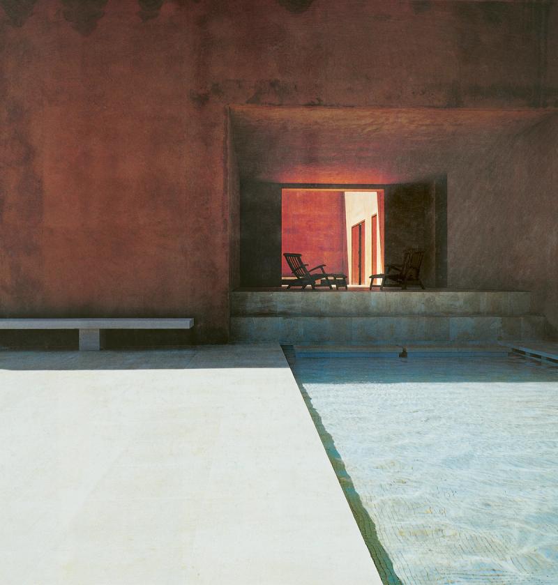 Neuendorf House in Majorca, Spain, in 1989. (Photo: Marco De Valdivia. Courtesy Phaidon)