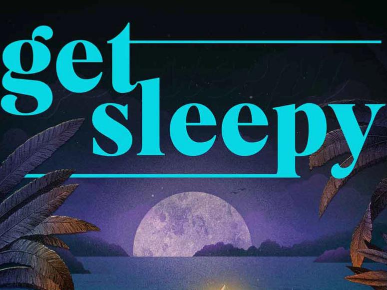 The Get Sleepy podcast art.