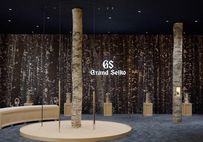 Grand Seiko’s “The Journey of Birch” installation at Design Miami. (Courtesy Grand Seiko)