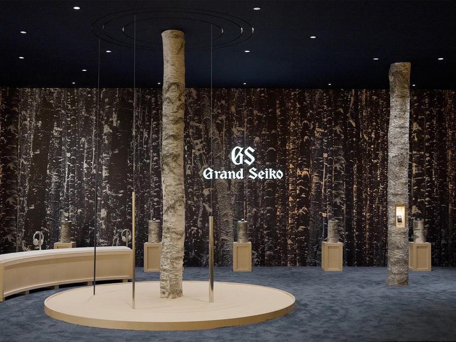 Grand Seiko’s “The Journey of Birch” installation at Design Miami. (Courtesy Grand Seiko)