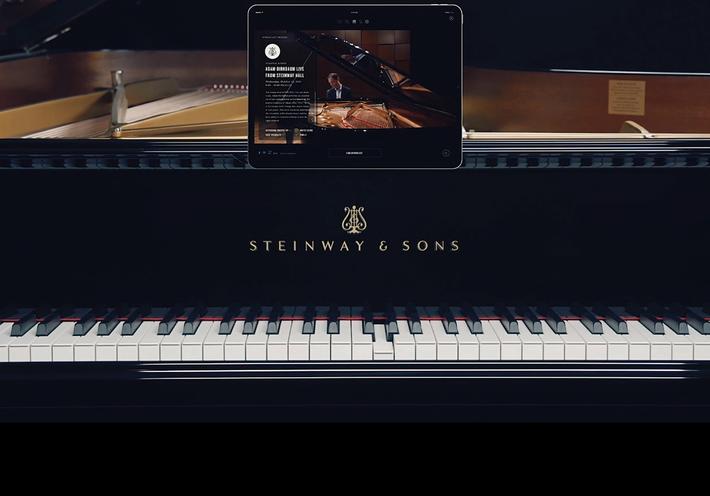 Steinway Brings Live Recitals to Your Living Room, Piano and All