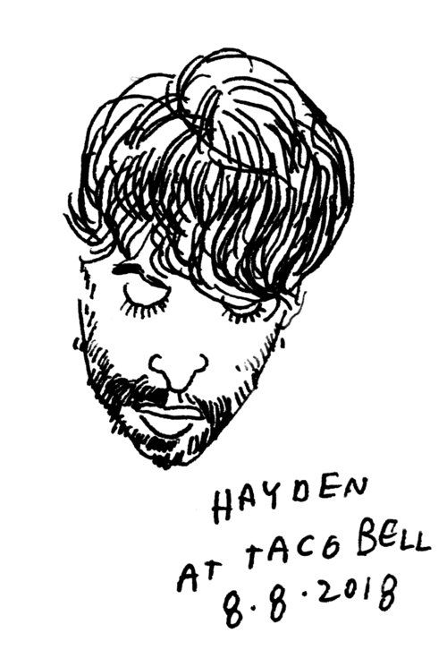 Writer Hayden Bennett
