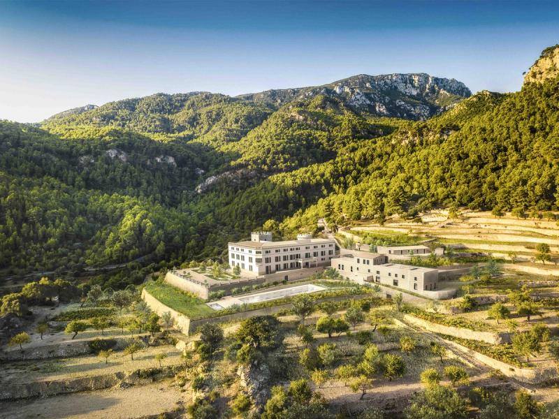The new Son Bunyola hotel in Mallorca, Spain. (Courtesy Son Bunyola)