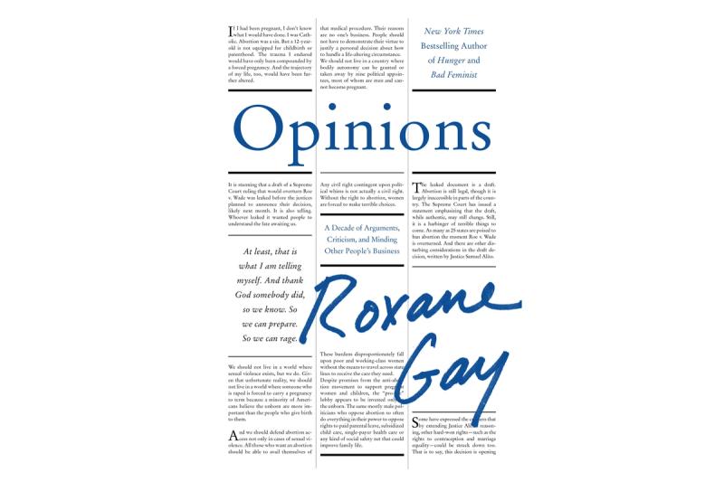 Cover of “Opinions” by Roxane Gay. (Courtesy Harper Books)