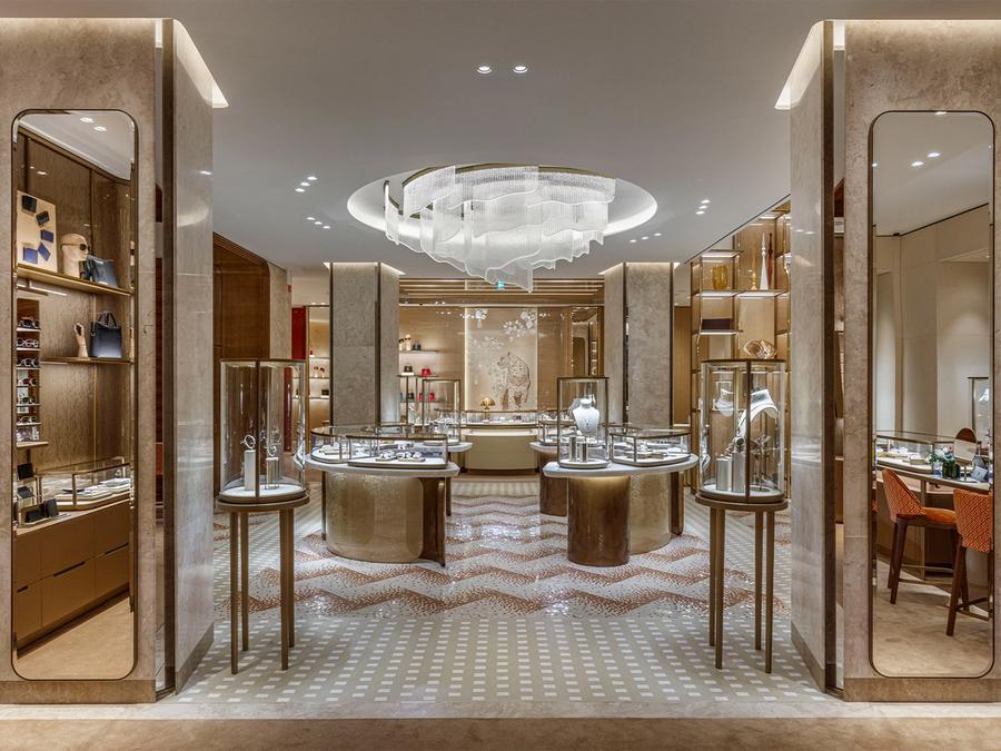 Cartier's Milan flagship store