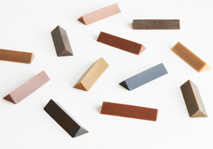 A Tokyo Design Studio Makes Crayons Out of Wood from Japan’s Overabundant Forests