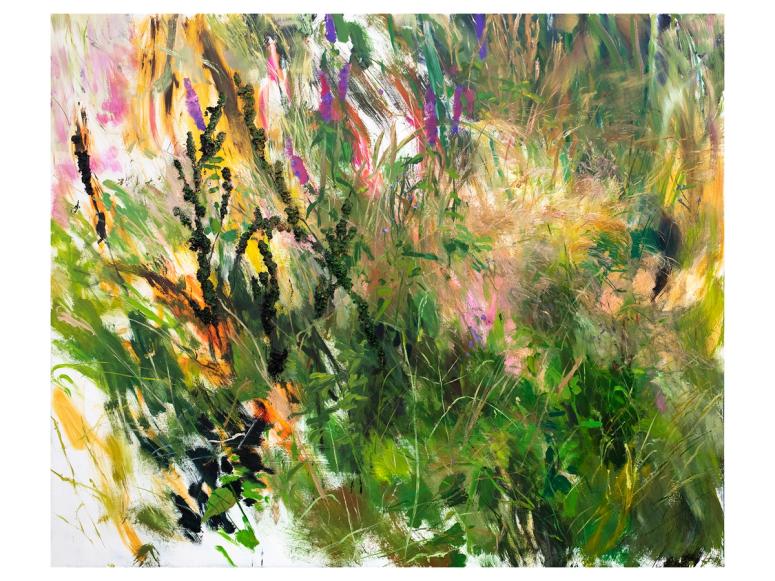 “Ilan's Garden” (2022) by Doron Langberg. (Courtesy the artist and Victoria Miro)