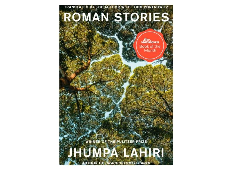 Cover of “Roman Stories” by Jhumpa Lahiri. (Courtesy Knopf)