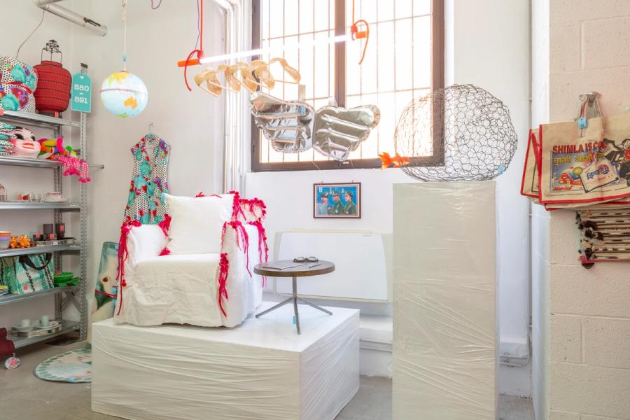 View of the “Take It or Leave It” exhibition. (Photo: Antonio Campanella)