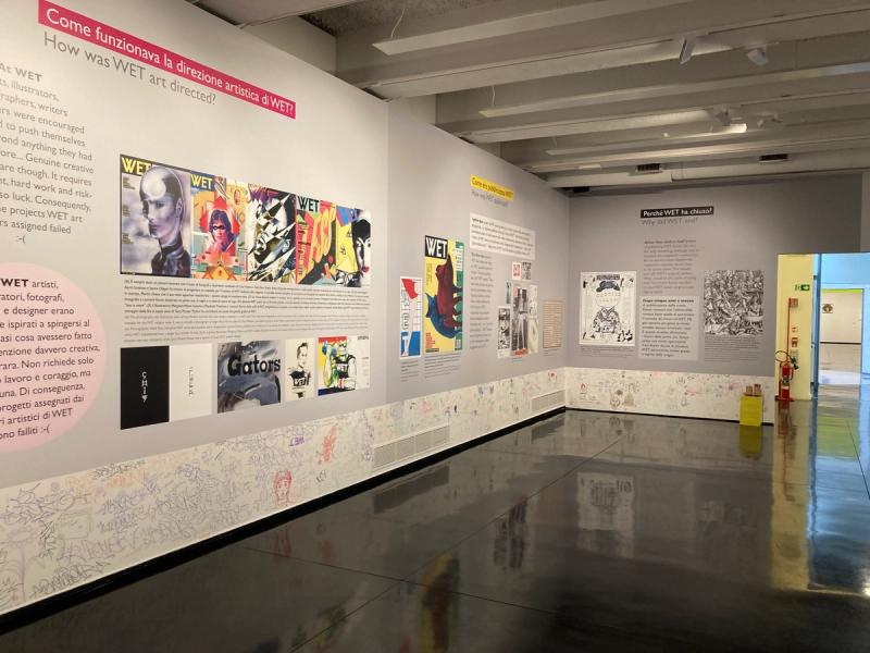 View of the “What why WET?” exhibition at the Museum of Contemporary Art of Rome. (Courtesy Leonard Koren)