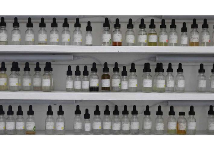 Perfume samples at The Institute for Art and Olfaction. (Courtesy The Institute for Art and Olfaction)