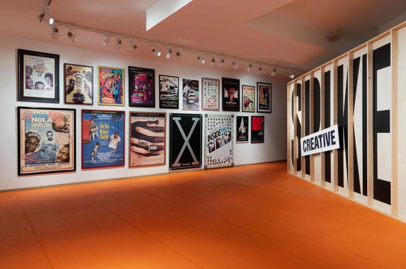 Installation view of “Spike Lee: Creative Sources” at the Brooklyn Museum. (Photo: Paula Abreu Pita. Courtesy the Brooklyn Museum)