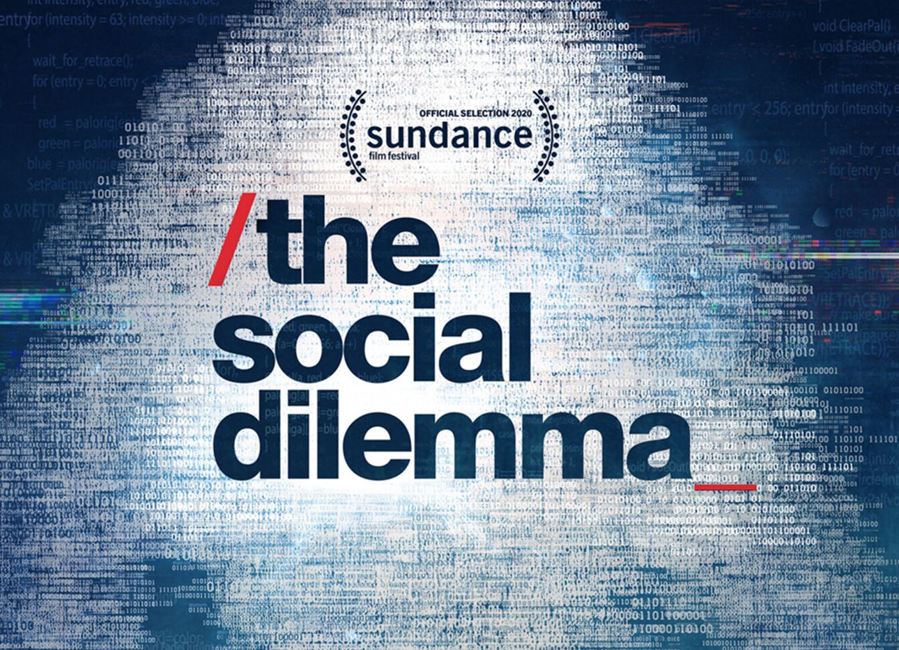 Poster for the Netflix movie "The Social Dilemma"