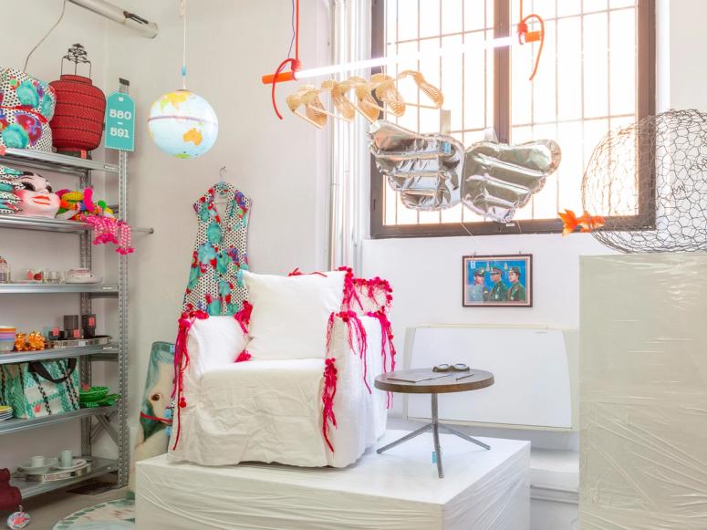 View of the “Take It or Leave It” exhibition. (Photo: Antonio Campanella)