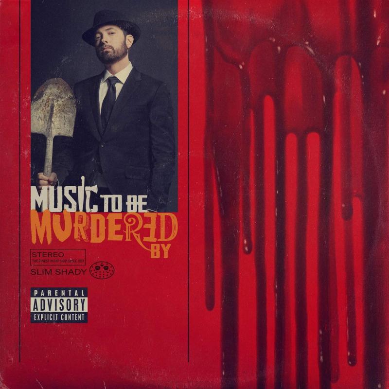 Cover of Eminem’s “Music to Be Murdered By” album.